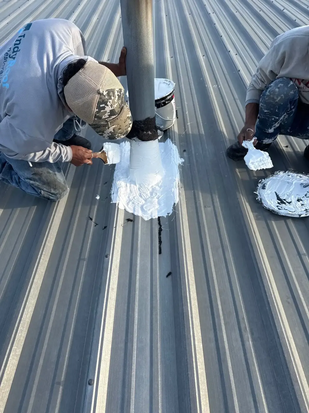 Flashing and seam work in Otterbein